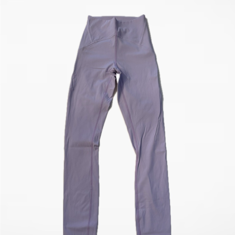 Women's Lavender High-Waist Leggings